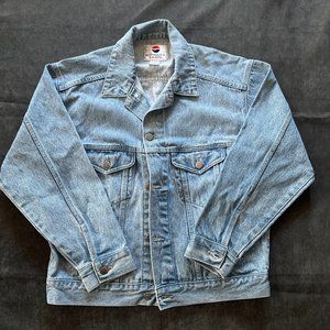 Pepsi Vintage Light Wash Denim Jacket (S)